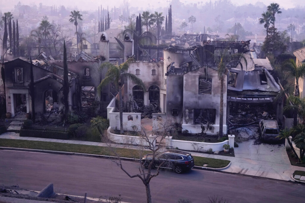 Altadena Home Destroyed by Eaton Fire