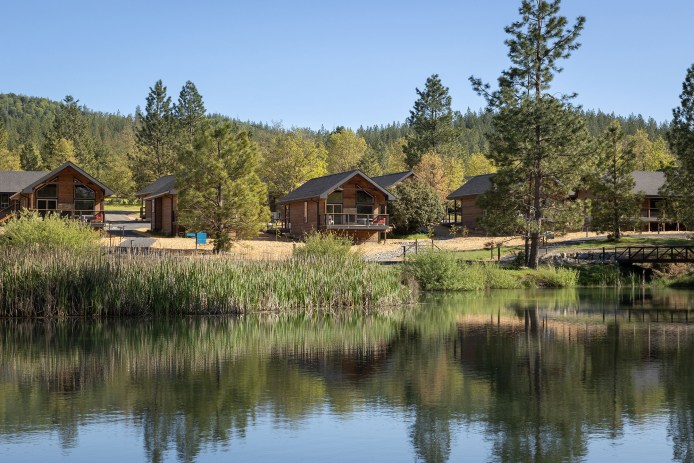 Firefall Ranch Yosemite Cabins Across Pond