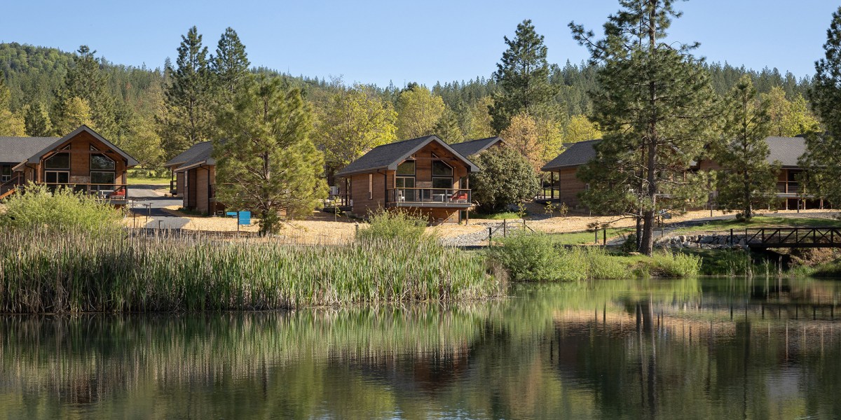 Firefall Ranch Yosemite Cabins Across Pond