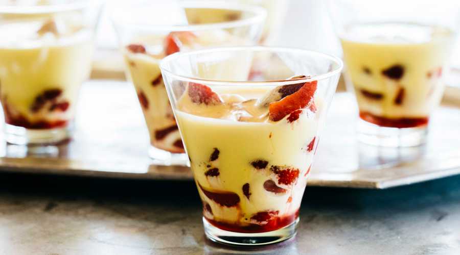 Strawberry Zabiglione