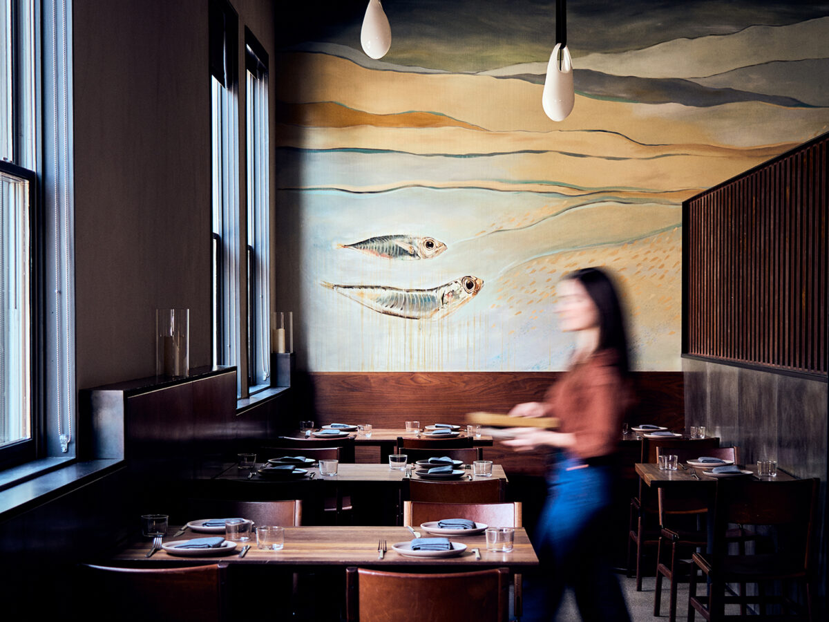 Flour + Water Interior