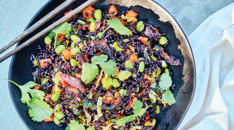 Forbidden Rice Salad