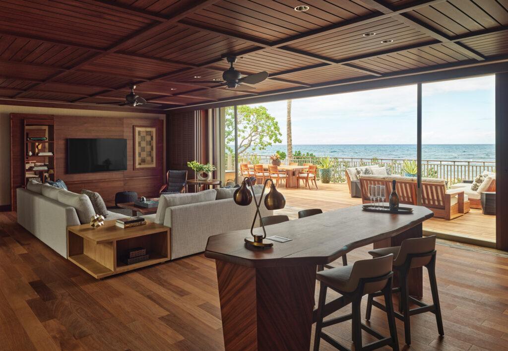Four Seasons Hualalai Kona Loa Living Room