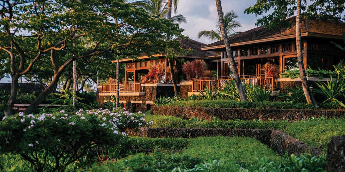 Four Seasons Hualalai Kona Reception Area
