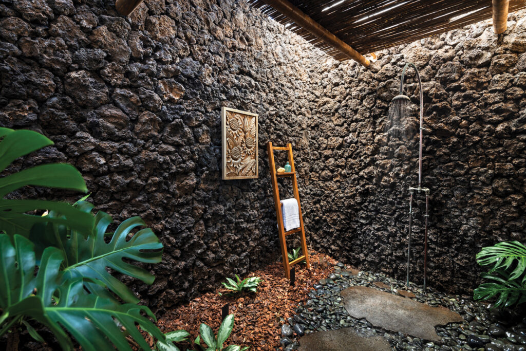 Four Seasons Hualalai Outdoor Shower