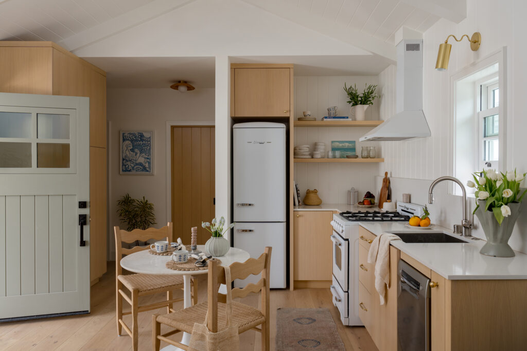 Fridge in Palos Verdes ADU by Salthouse Collective