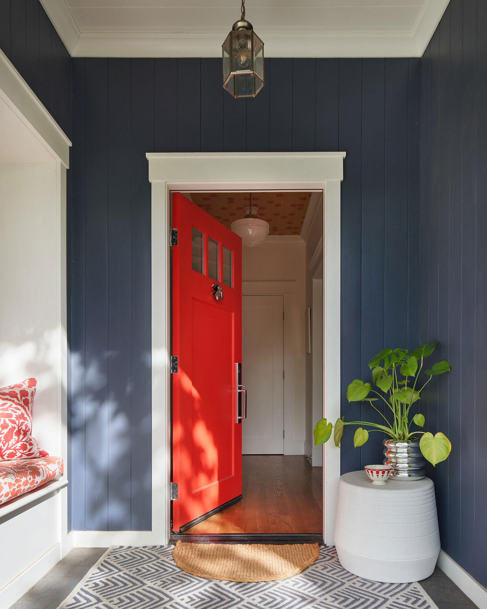 Front Door in Healdsburg Vacation Home by Studio Munroe