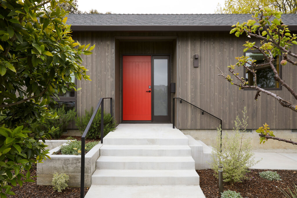 Front Door in San Mateo Remodel by Banner Day Interiors and YAC