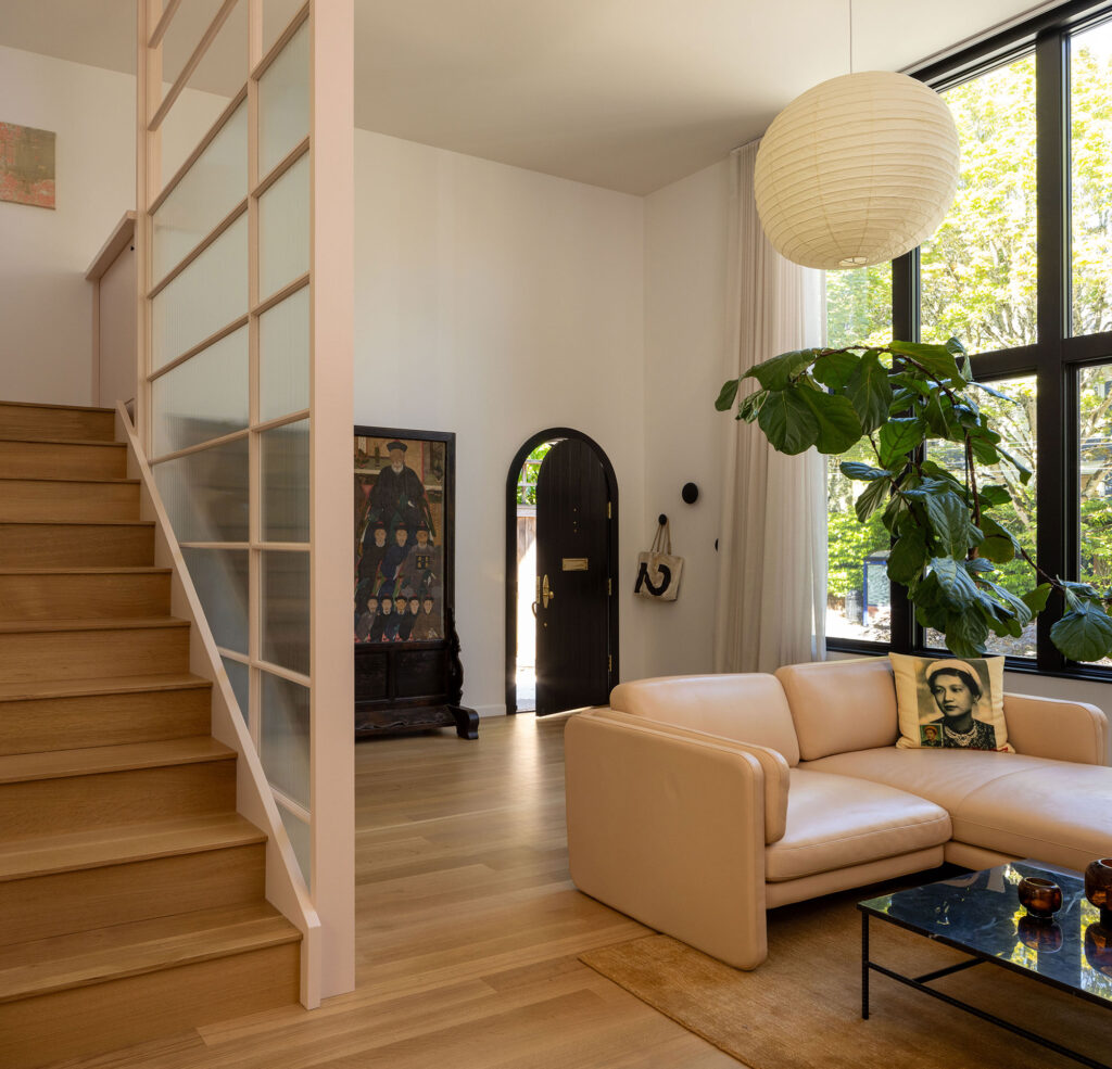 Front Door Seattle Art Studio House by SHED Architecture