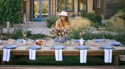 Full Belly Farm Tablescape
