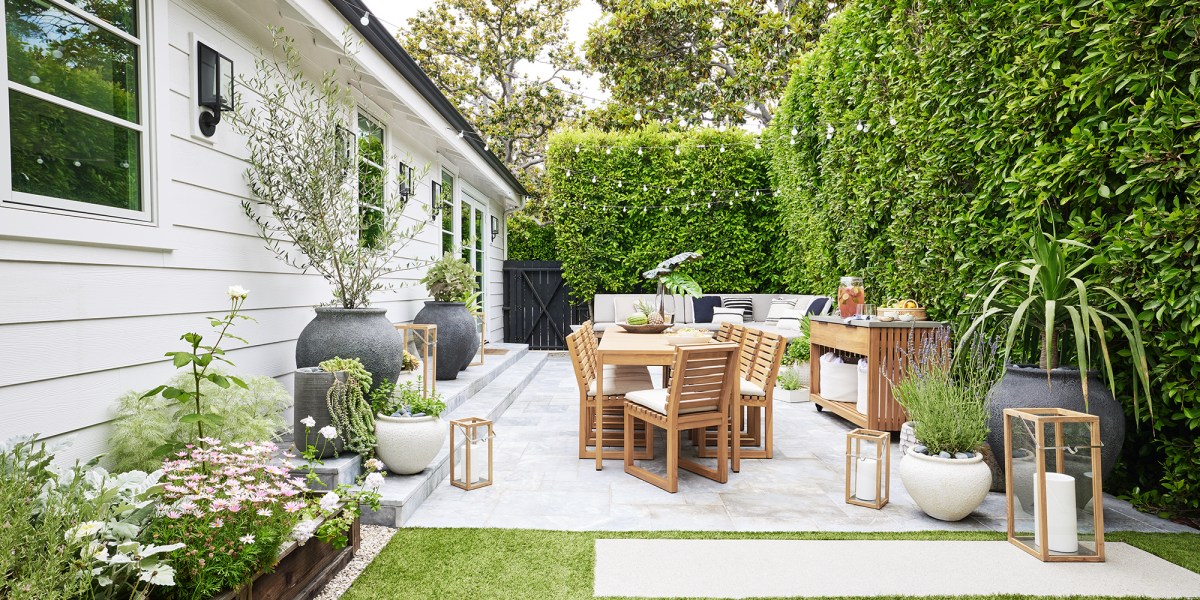 Gaby Dalkin Crate & Barrel Backyard Dining