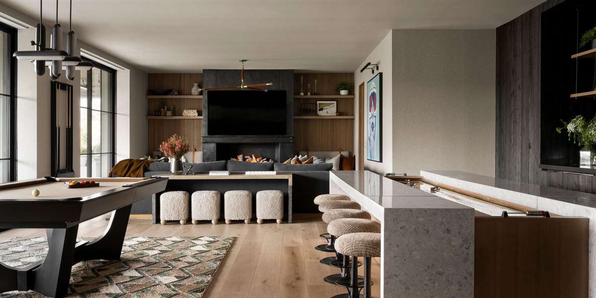 Game Room Blackband Design