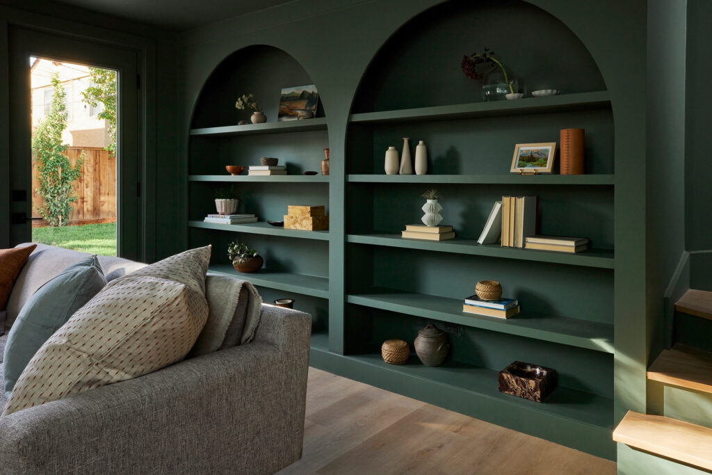 Garden Level Room in French Normandy Alameda House by Jen McAnaney