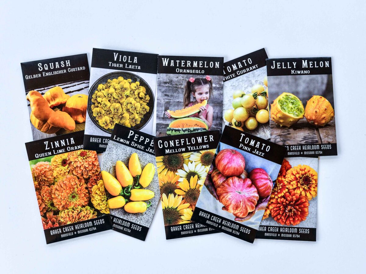 Baker Creek Seed Packets