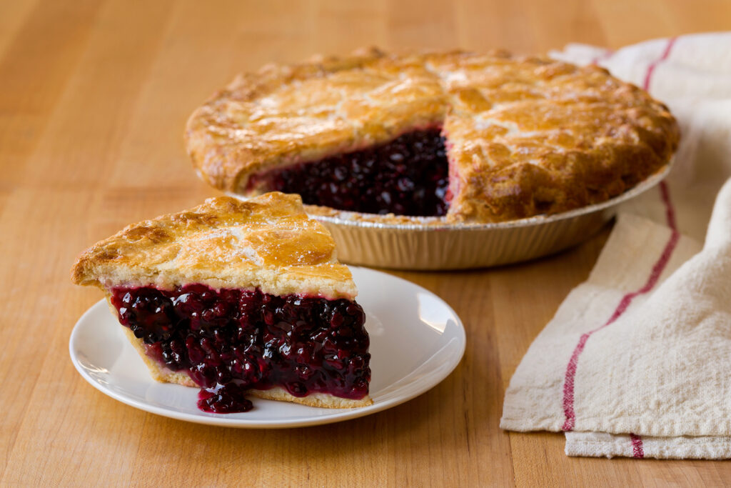 Linn's Olallieberry Pie