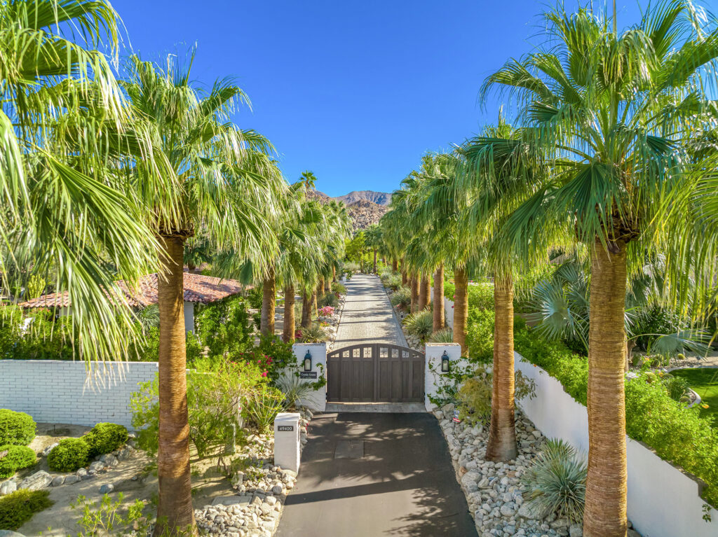 Gate Bing Crosby Palm Desert Estate