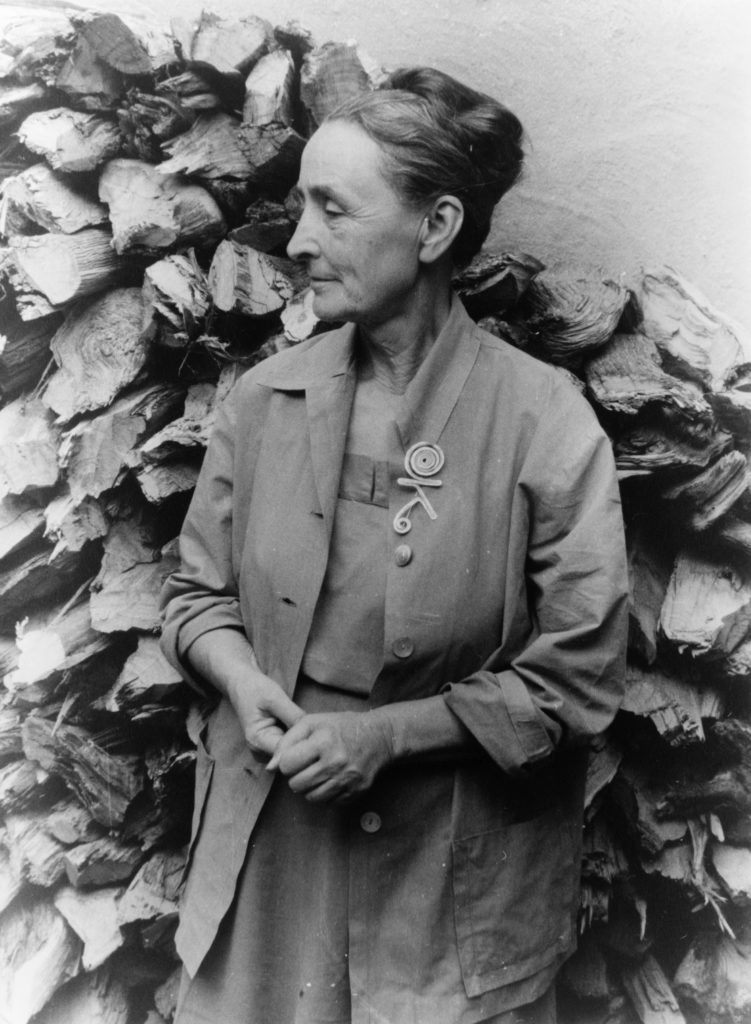 Georgia O’Keeffe in Abiquiu, New Mexico