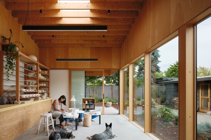 GO'C Ceramics Studio Interior