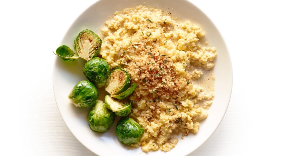 Golden Cauliflower Risotto