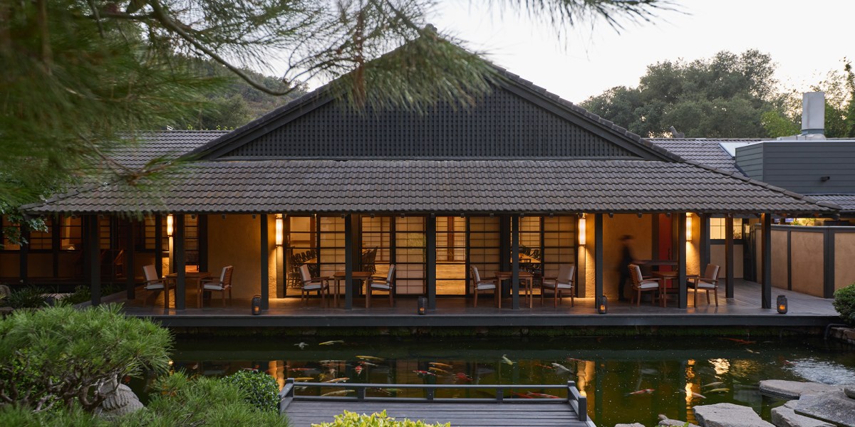 Golden Door Spa Koi Pond