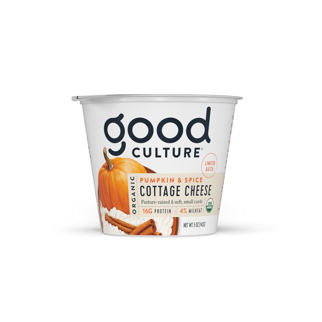 Good Culture Pumpkin Spice Cottage Cheese