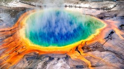 Grand Prismatic Spring, Midway Geyser, Yellowstone