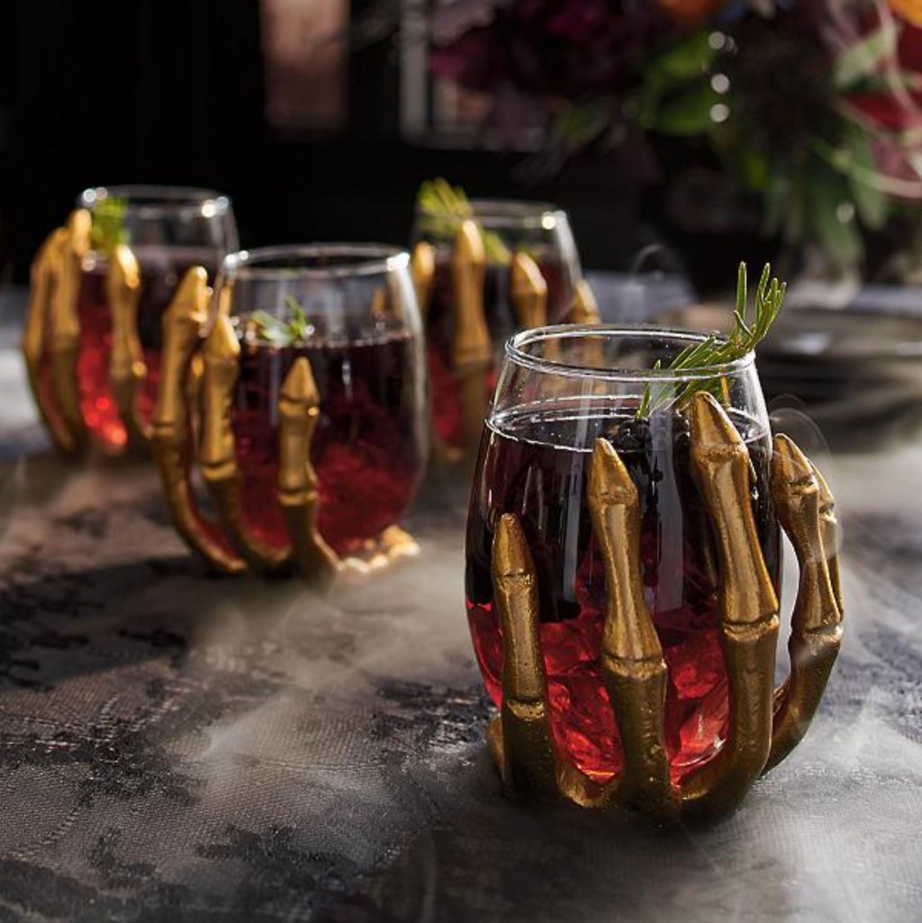 Get Your Boos and Booze in Order with These Halloween Party Glasses