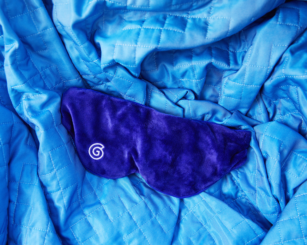 gravity and calm weighted sleeping eye mask