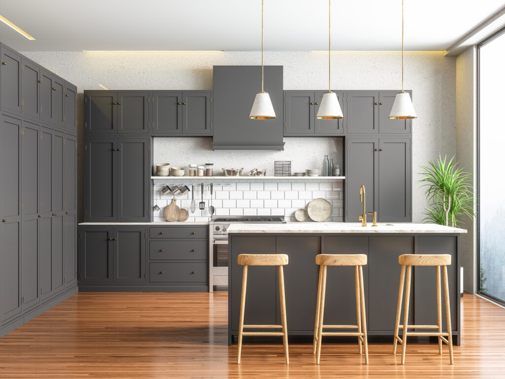 Gray Kitchen