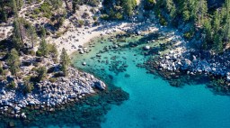 Gray Malin Secret Cove Beach Lake Tahoe