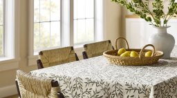 Green Leaf Tablecloth