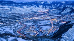 Vail Valley at Night