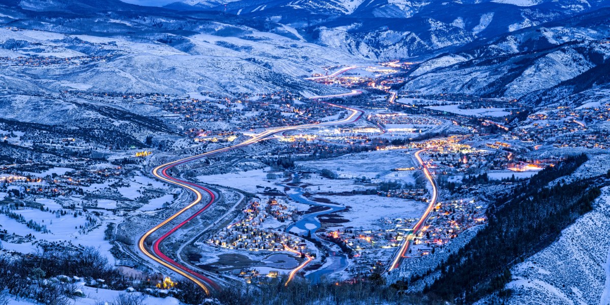 Vail Valley at Night