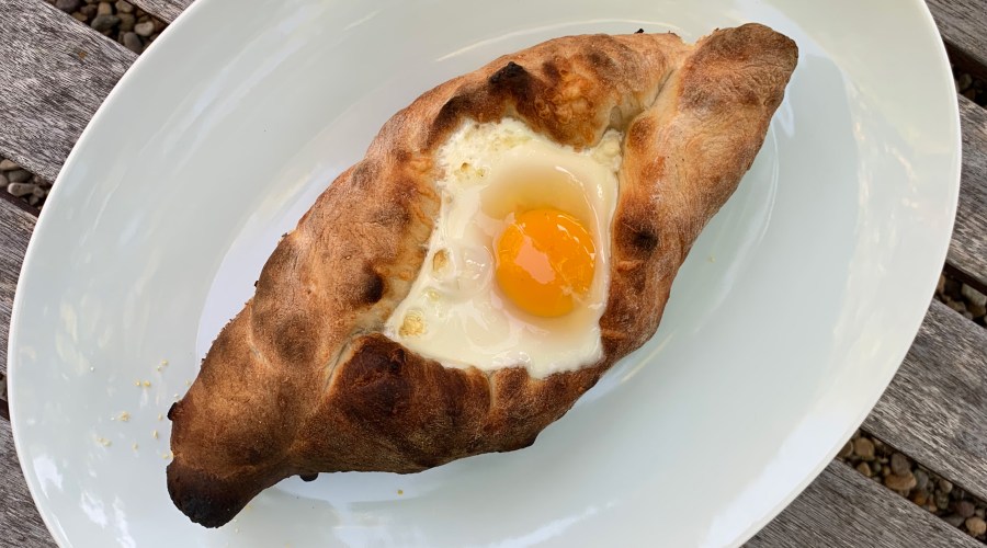 Grill-Baked Khachapuri