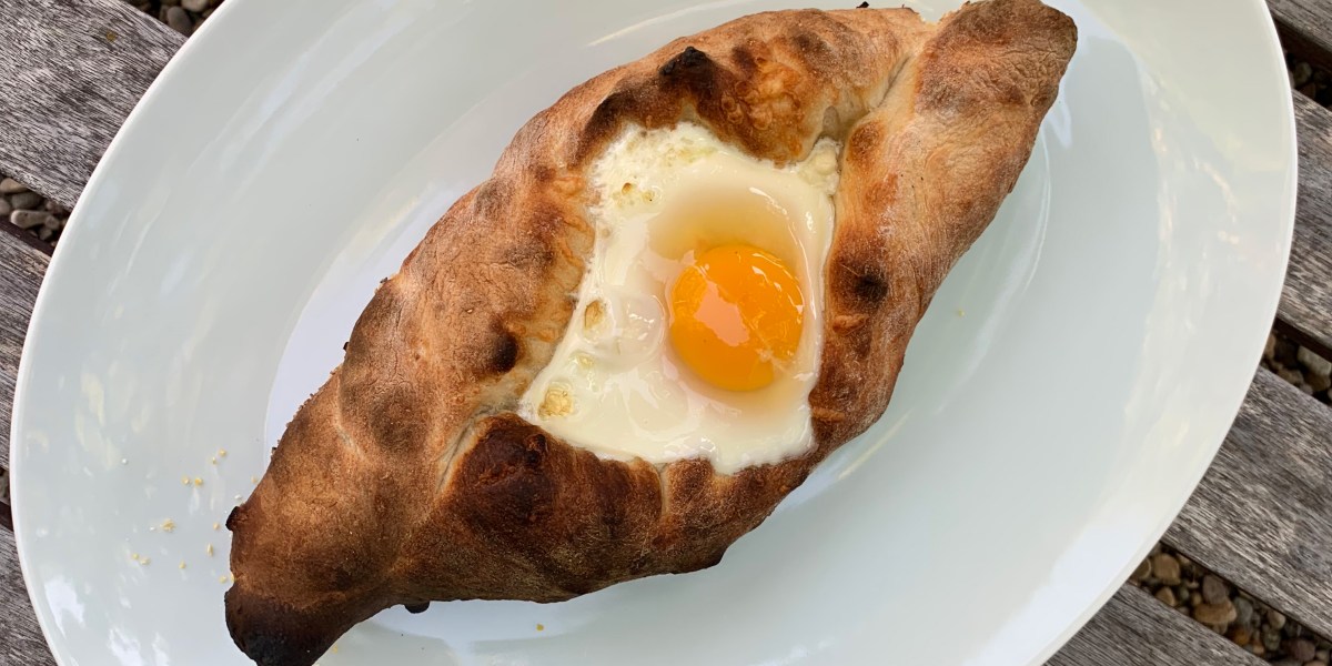 Grill-Baked Khachapuri