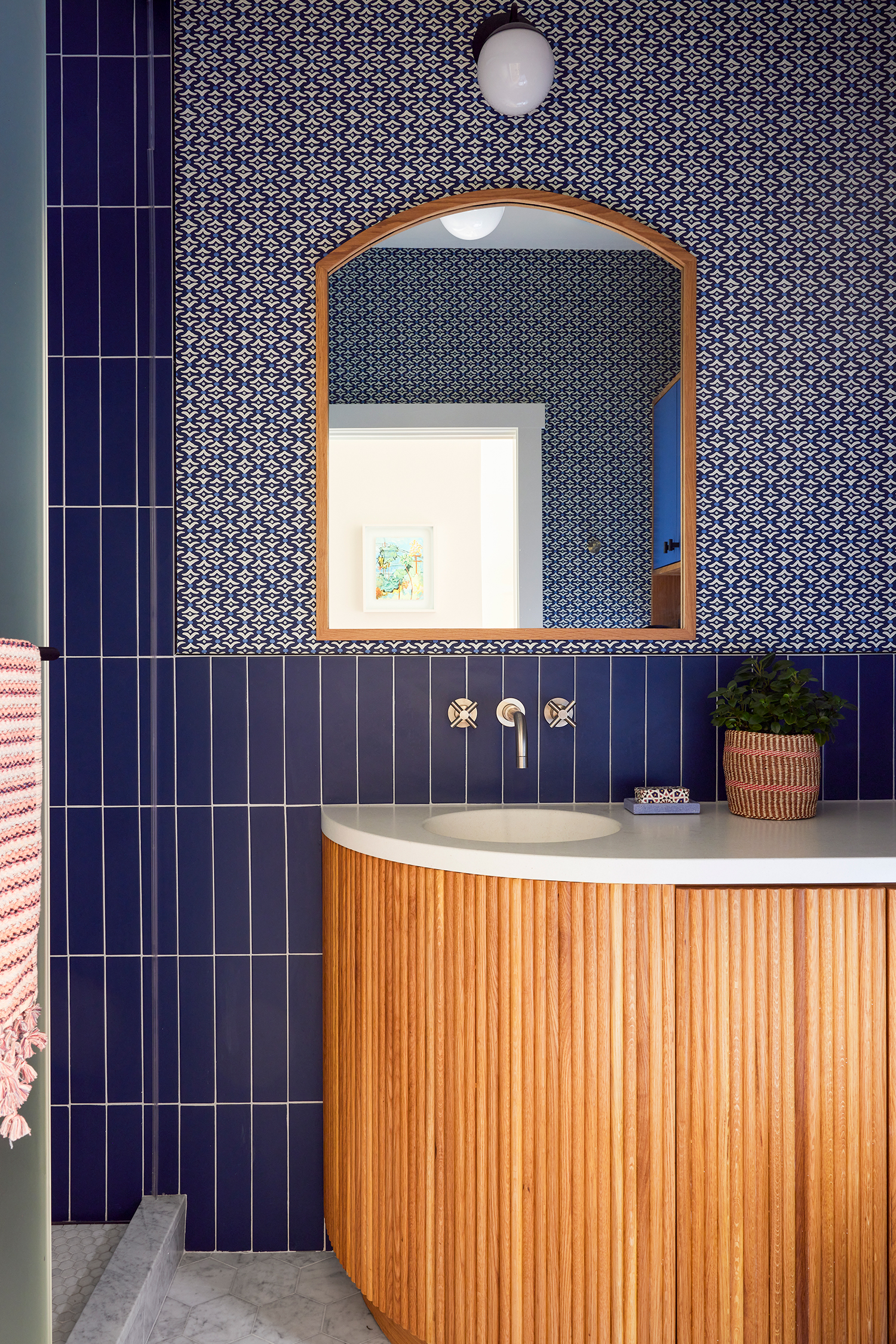 Guest Bathroom in Mission Condo by Jeannie Fraise