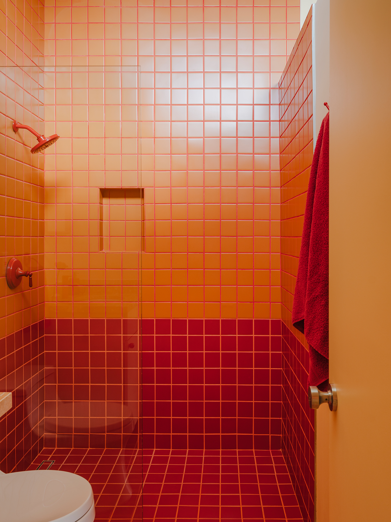 Guest Bathroom in Yucca Valley House by Leah Ring Another Human