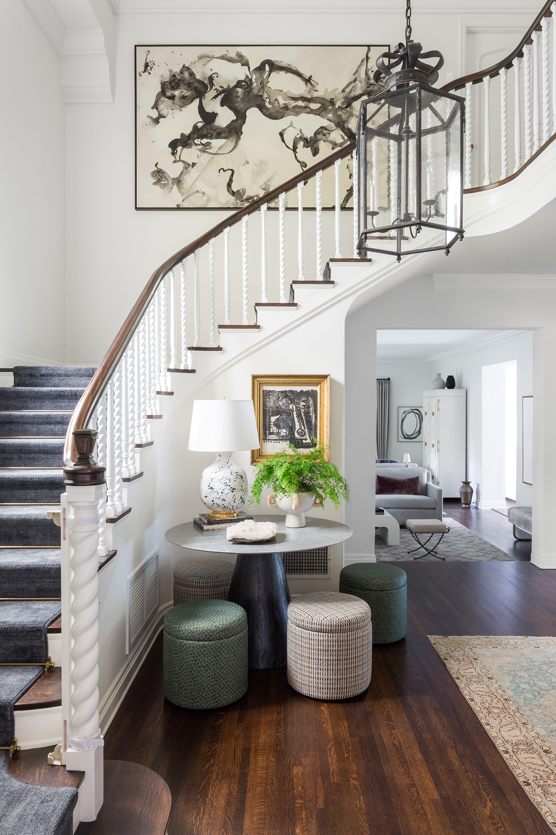 Hancock Park Grand Staircase by Jenn Feldman