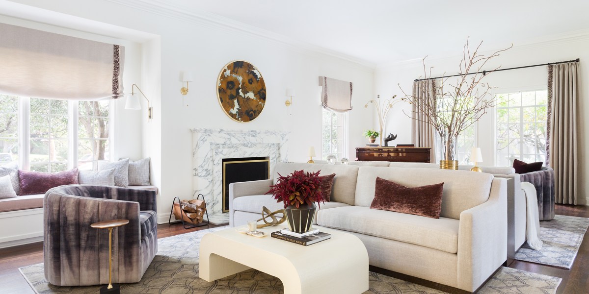 Hancock Park Living Room by Jenn Feldman