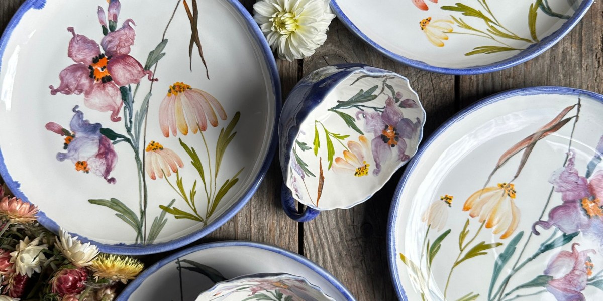 Handmade Dinnerware Set by JaneandMery