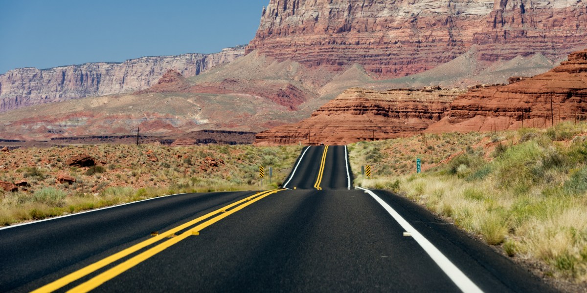 Highway 89 on the way to the North Rim of the Grand Canyon