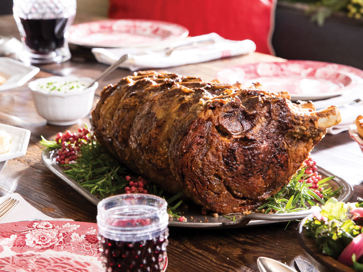 Salt Jacket Prime Rib