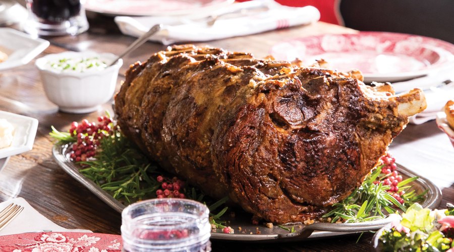 Salt Jacket Prime Rib