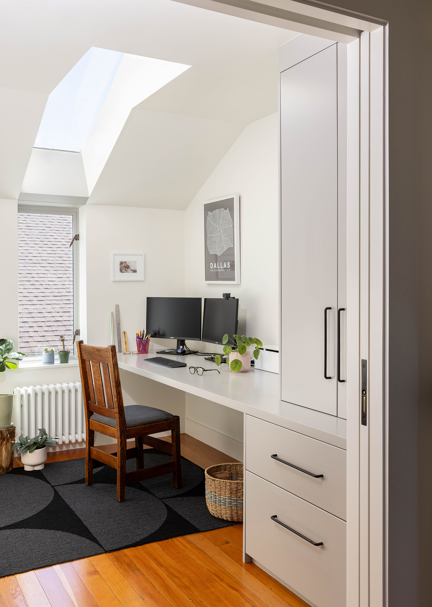 Home Office in Seattle Craftsman by Best Practice Architecture