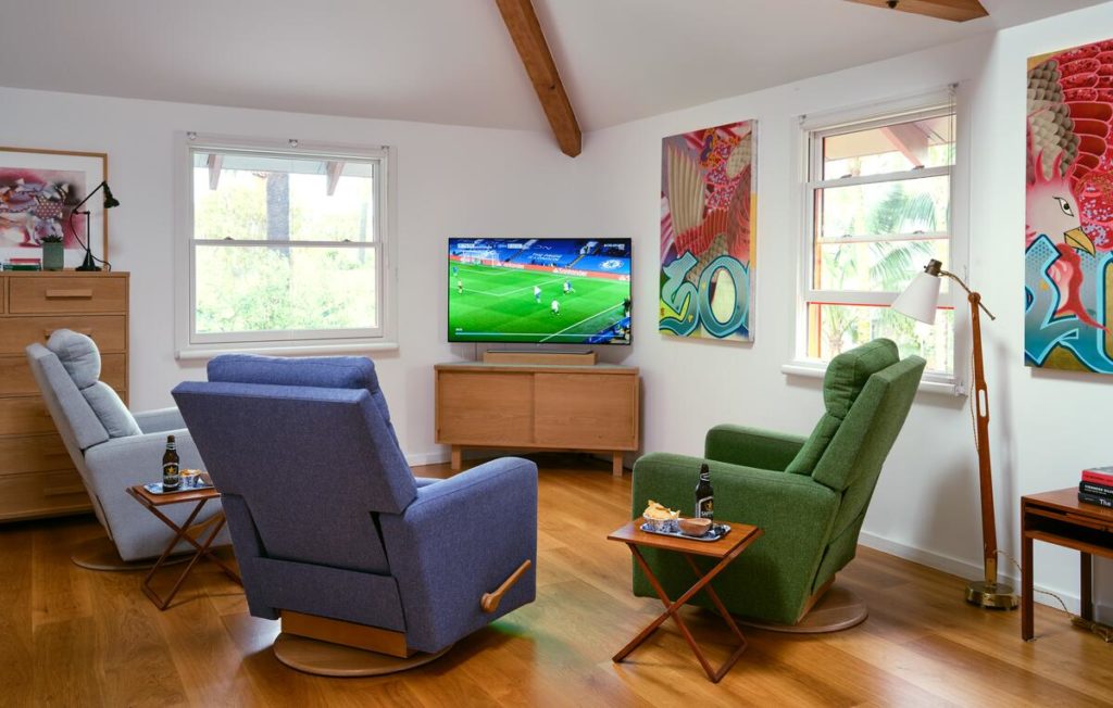 Carter design reupholstered Recliners