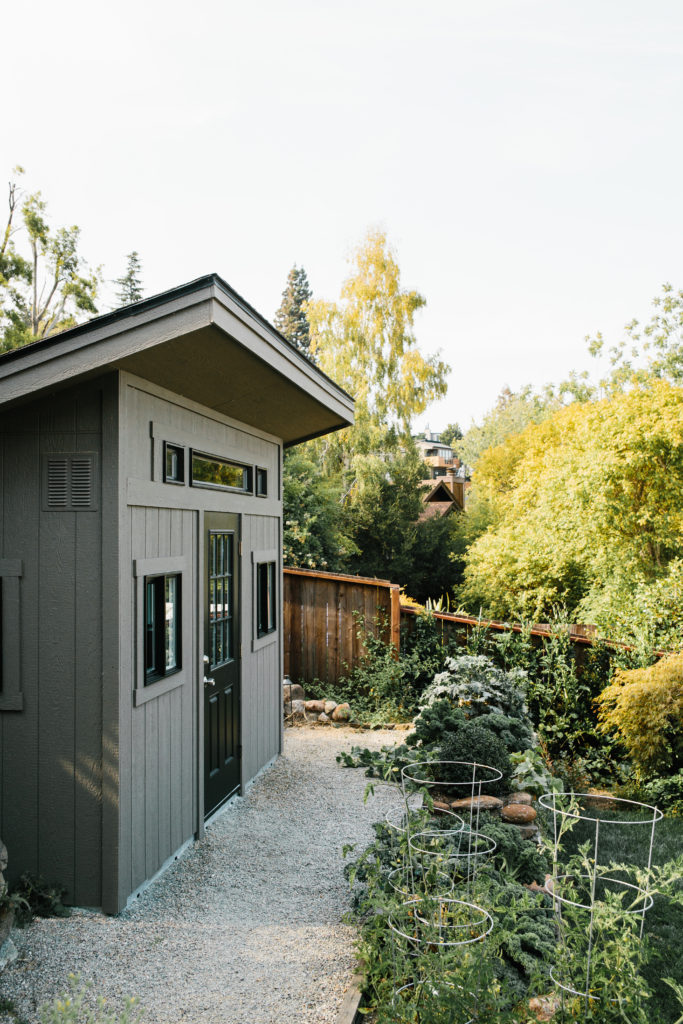garden shed office Corine Maggio