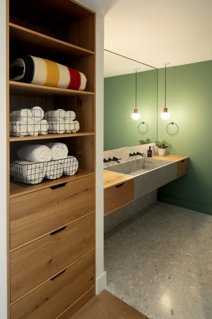 terrazzo bathroom black butte ranch condo
