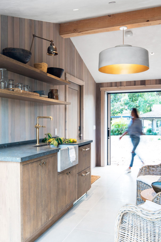 Santa Ynez home tour: guest house kitchenette