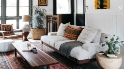 Malibu western-style living room