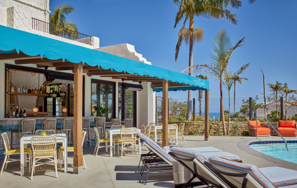 lido pool deck mar monte Santa Barbara